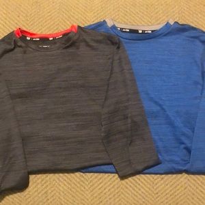 2 pairs long sleeve boys shirts
